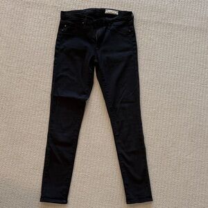 Ag Adriano Goldschmied Black Skinny Jeans